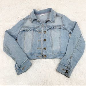 Epic thread cropped denim jacket